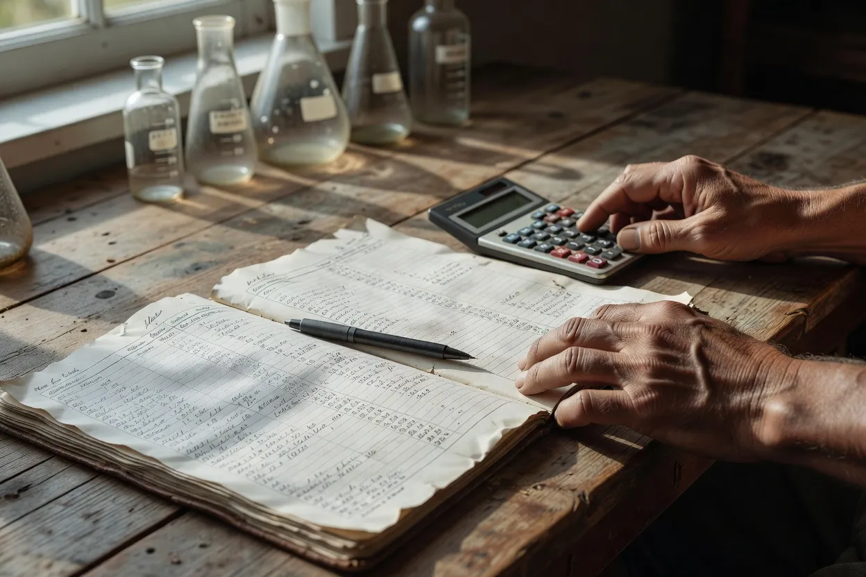 Registre parcellaire utilisé pour calculer un IFT